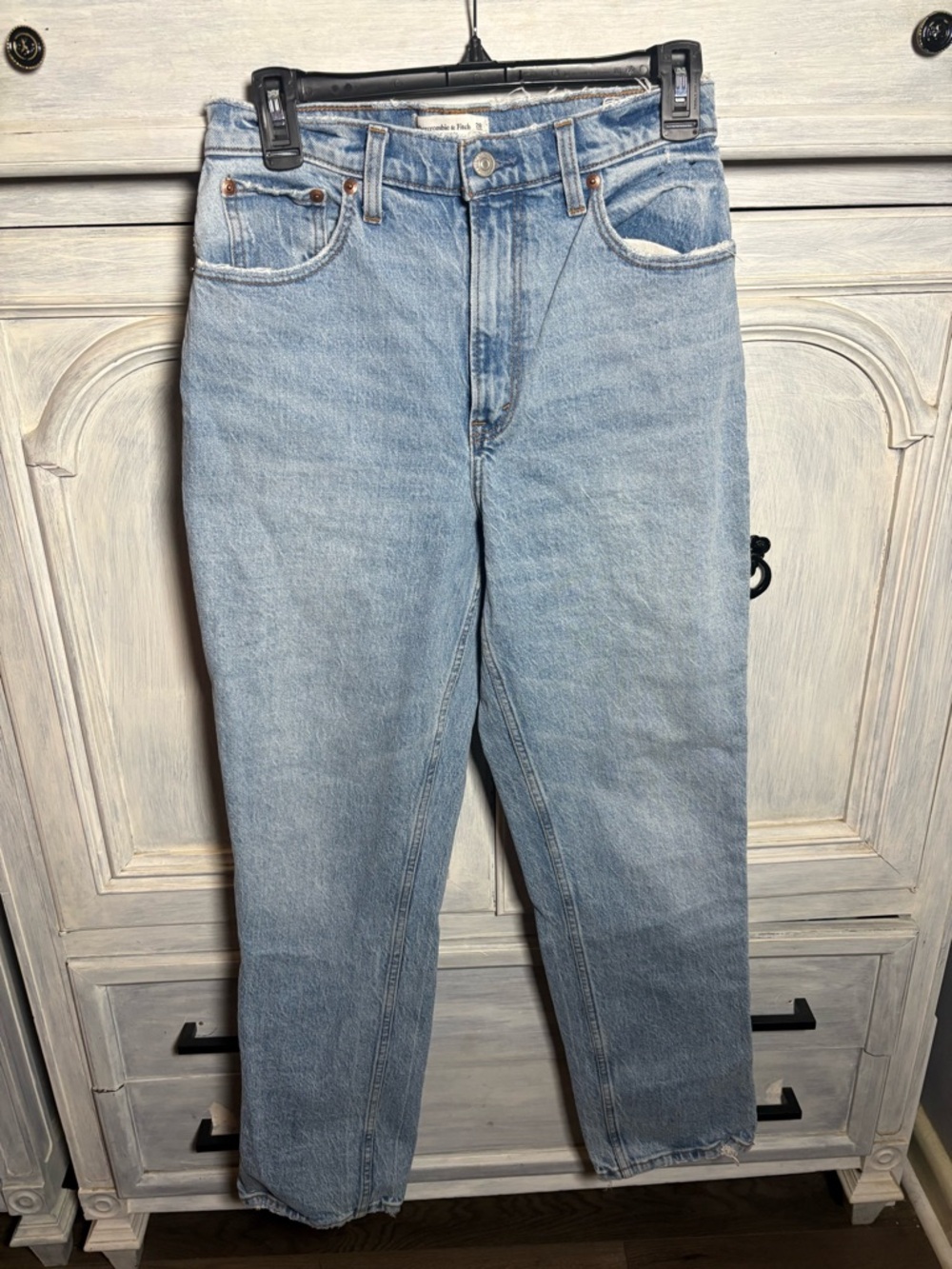 Abercrombie Ultra High Rise‎ 90’s Straight Curve Love Flattering Capsule Vent - Picture 3 of 10